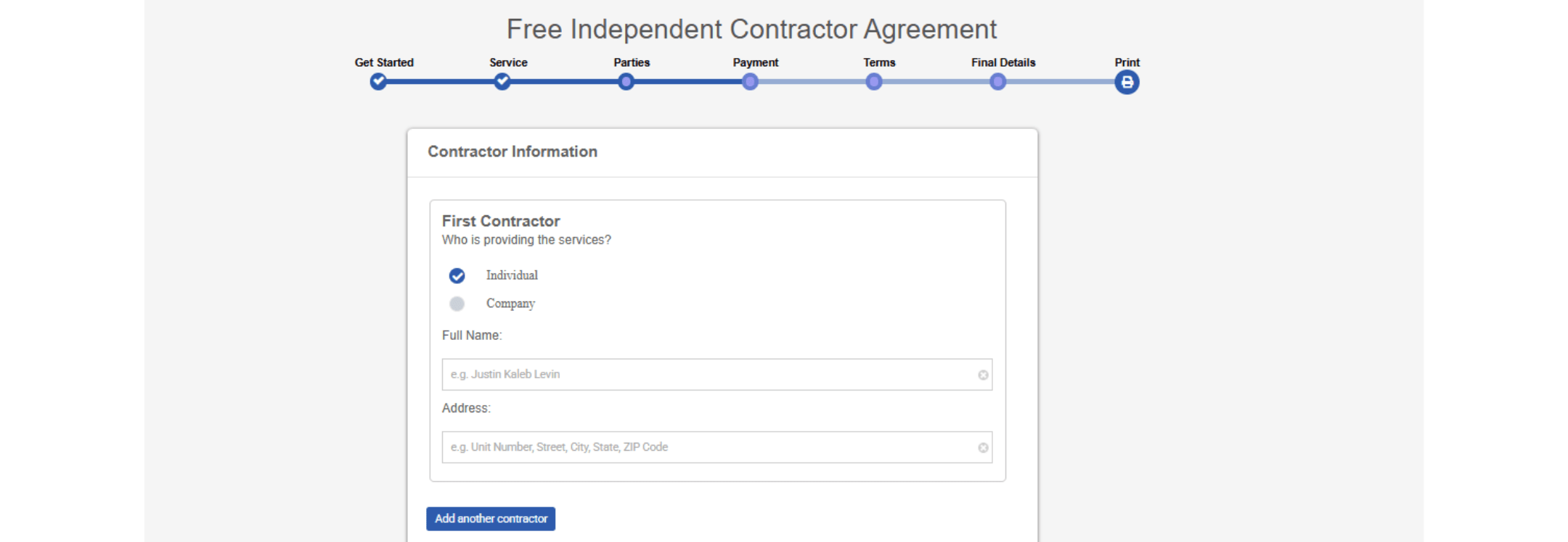 Ziji, Legal, Forms, Real Estate, Financial, Family, Business
